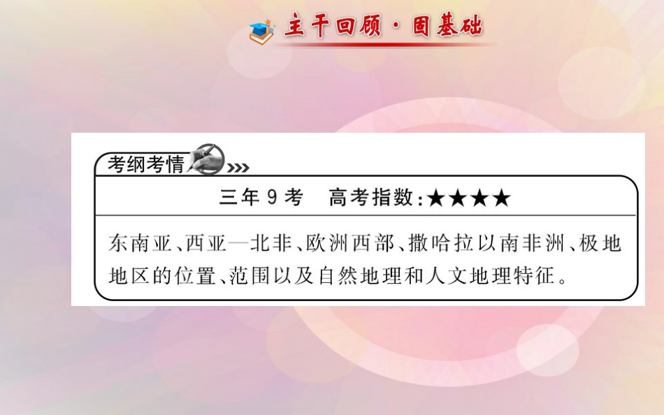 世界地理分区(一)配套课件_第2页