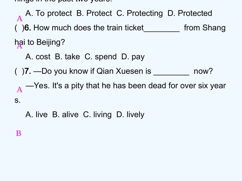 Unit-14习题课件Test-for-Units-11～14_第3页