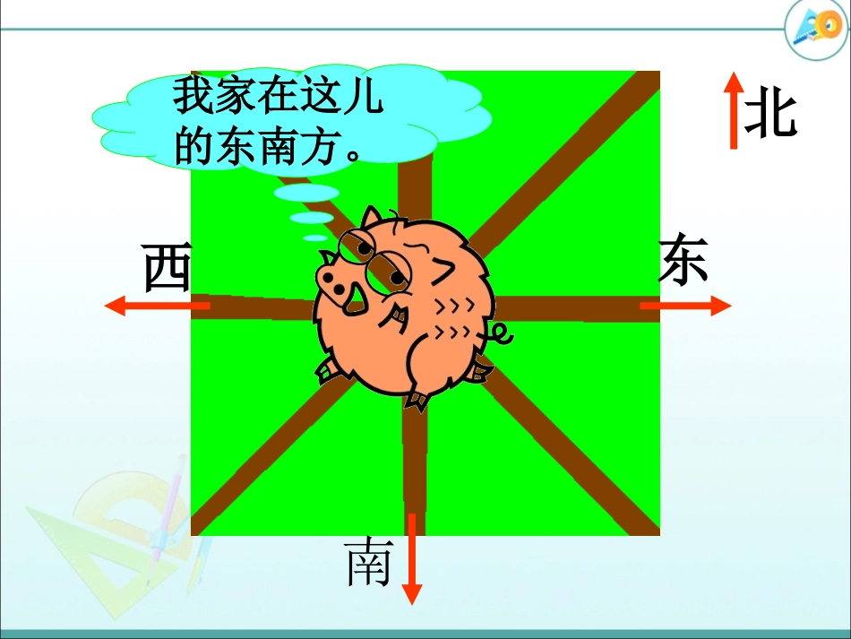位置与方向(一).-位置与方向(一)(1)(配人教新课标)_第3页