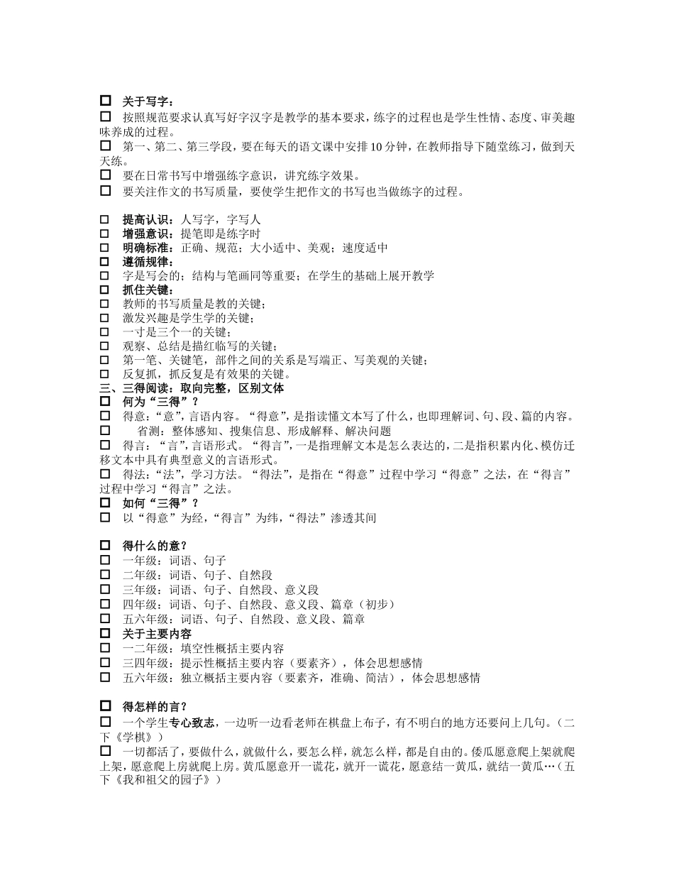 小学语文新课程实施的区域设计(定)_第2页