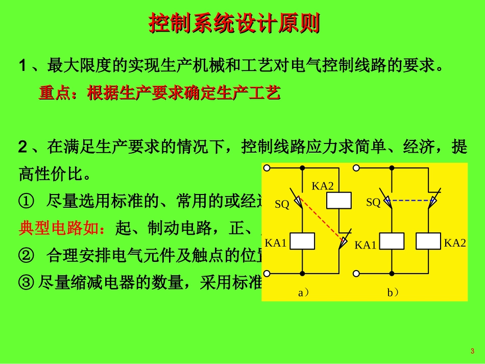第三章 继电器-接触器控制系统设计2011_第3页