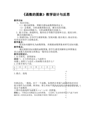 19.1.2函数的图象(1)