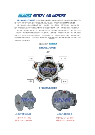 活塞式气动马达