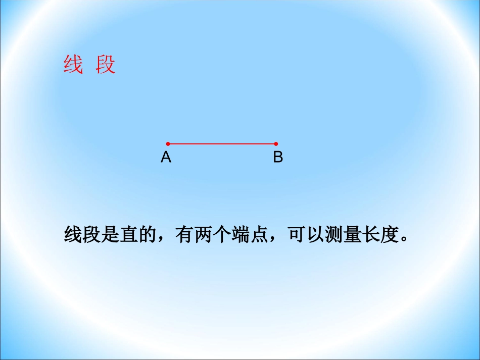 小学人教四年级数学线段-直线与射线_第3页