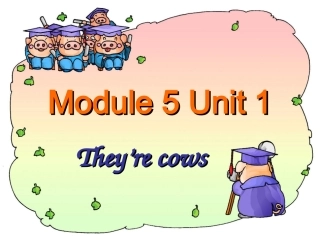 外研版(一起)一下Module5《Unit1They'recows》ppt课件1