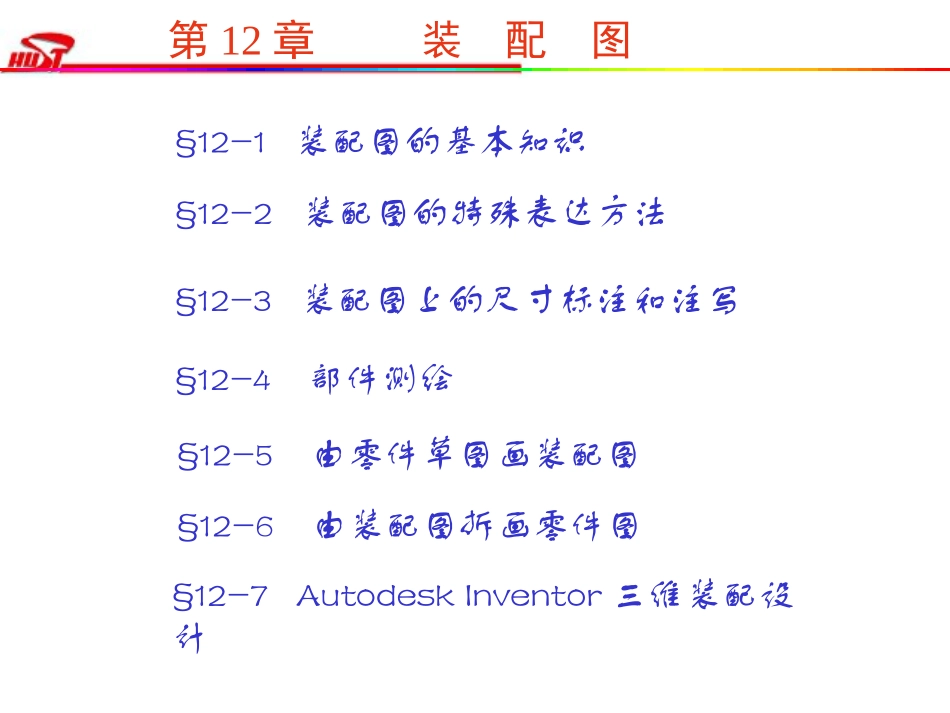 第12章     装配图_第1页
