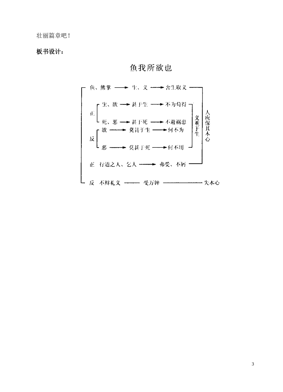 十九、《鱼我所欲也》教学设计_第3页