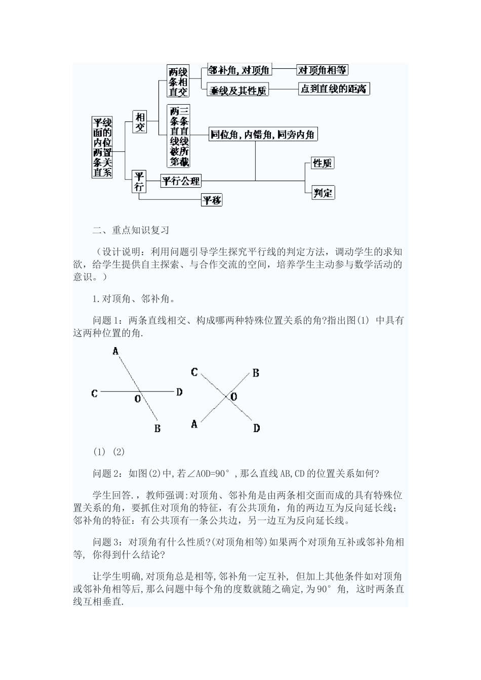第五章相交线与平行线复习课_第2页
