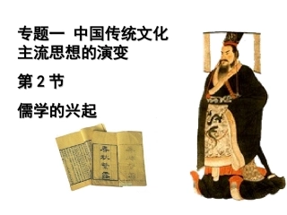 历史：12《儒学的兴起》课件（2）（人民版07版必修3）