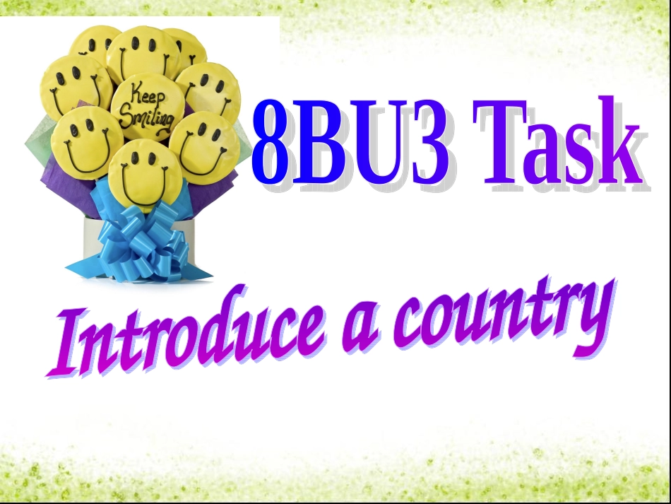 8BUnit3Task课件完稿_第1页