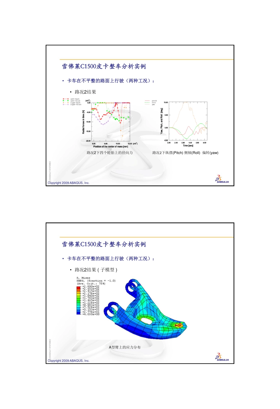 汽车零部件强度分析_第3页