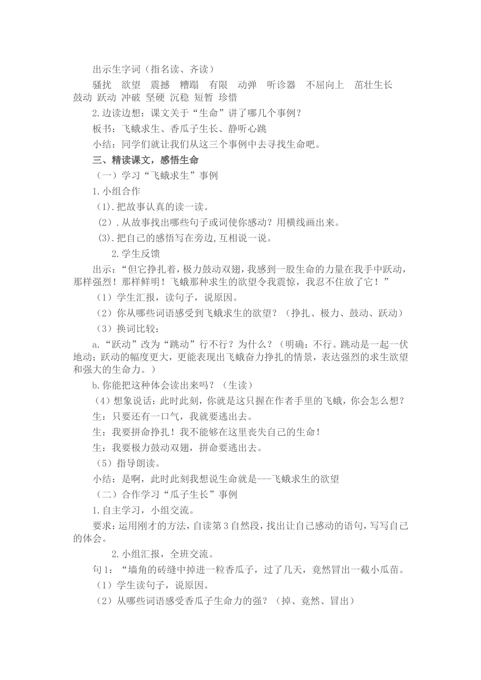 生命教案华丽娟_第3页