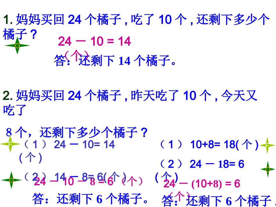 人教2011版小学数学二年级解决问题1_第2页