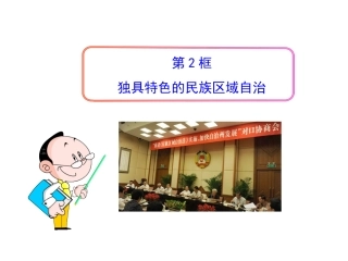 独具特色的民族区域自治课件鲁教版九年级