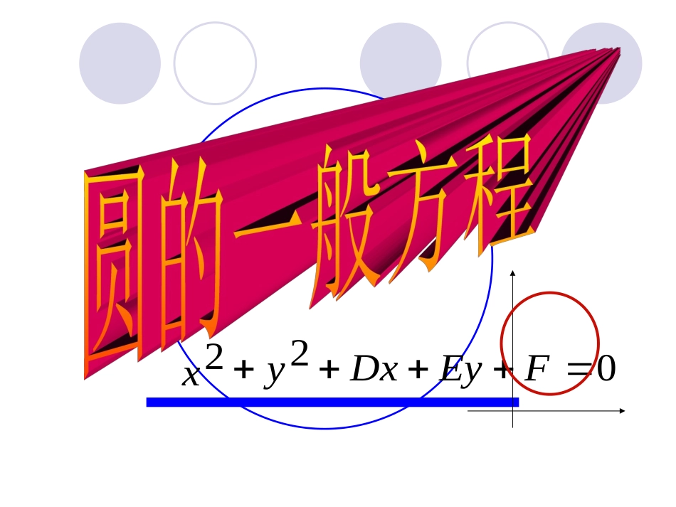 圆的一般方程_第2页