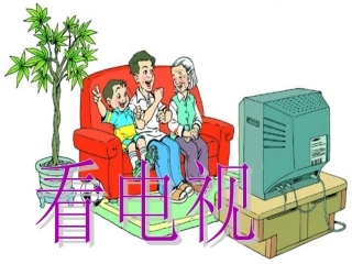 (2016年秋季版)《看电视》课件2