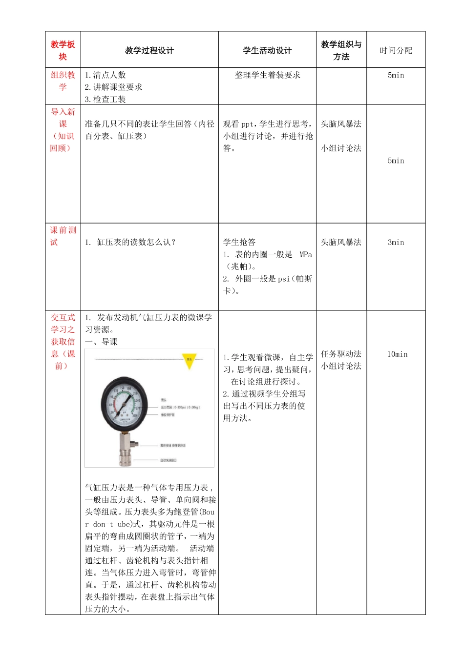 任务二气缸压力表的使用方法_第3页
