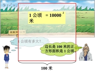 实验田3公顷-公顷和平方千米