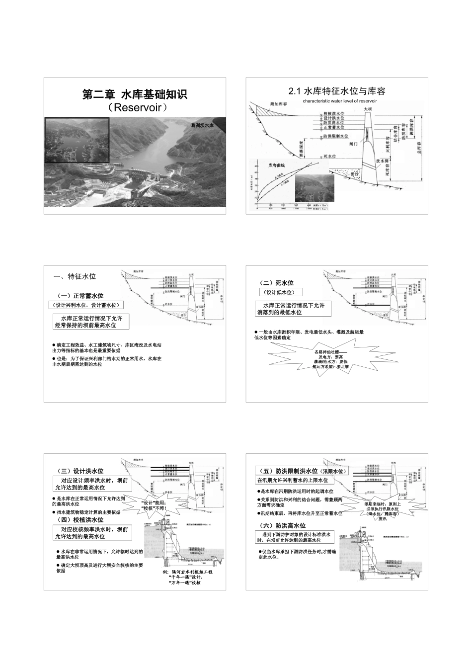 水库基本知识_第1页
