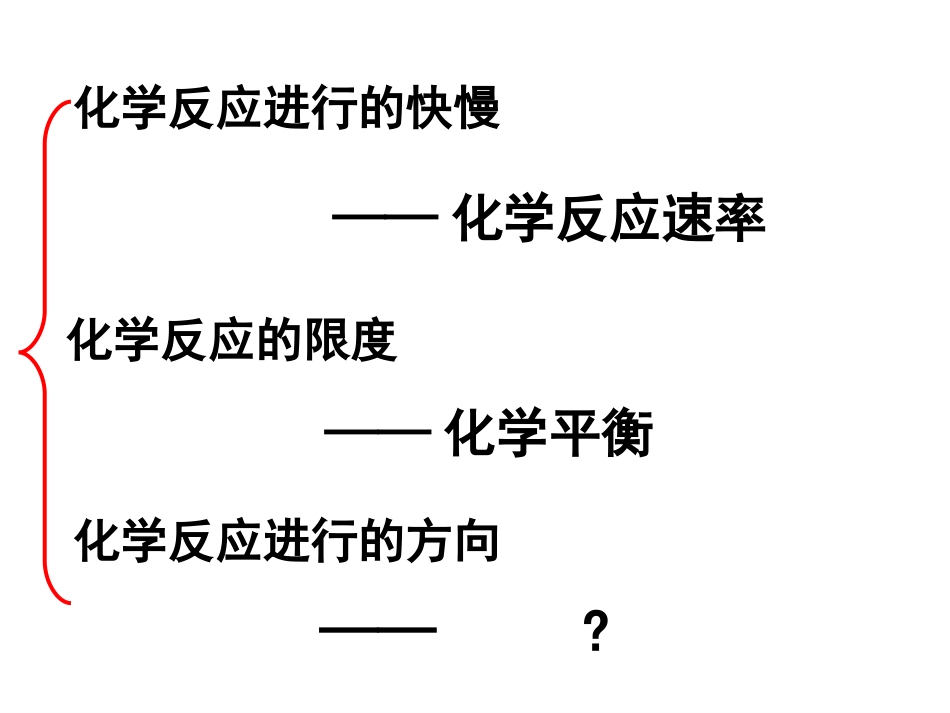 化学反应进行的方向_第1页