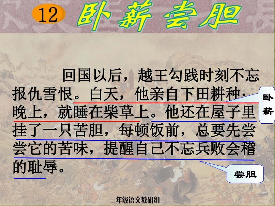 卧薪尝胆课件_第2页