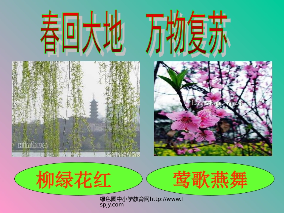 人教版一年级语文下册《春雨的色彩》课件PPT_第2页