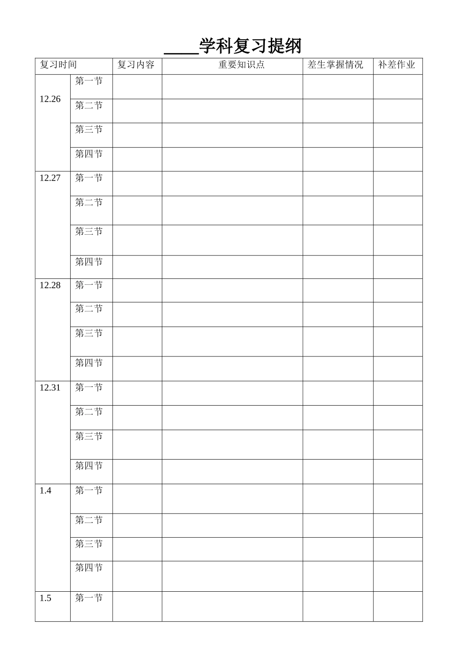 学科复习提纲_第1页