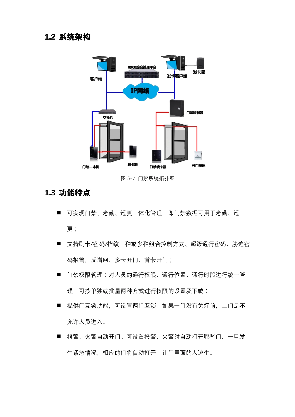 智慧园区一卡通子系统设计方案_第2页