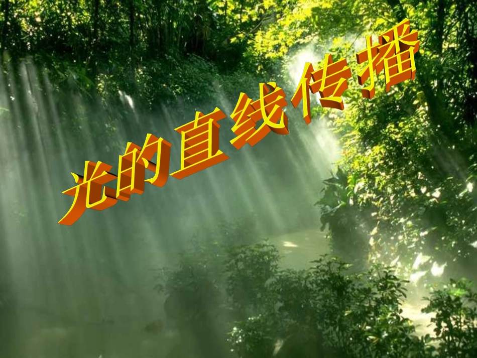 光的直线传播课件4、1-(1)--副本_第1页