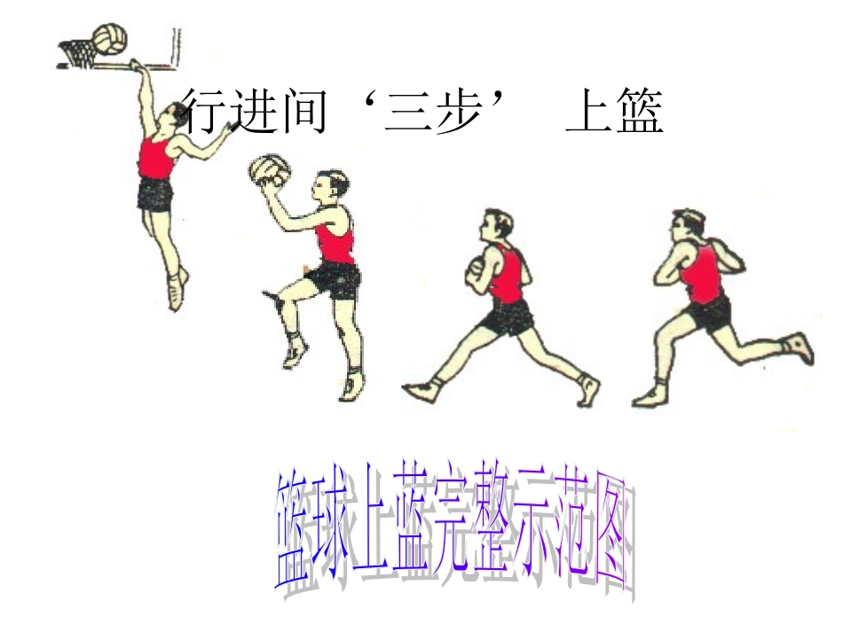 篮球三步上篮体育教学课件_第2页