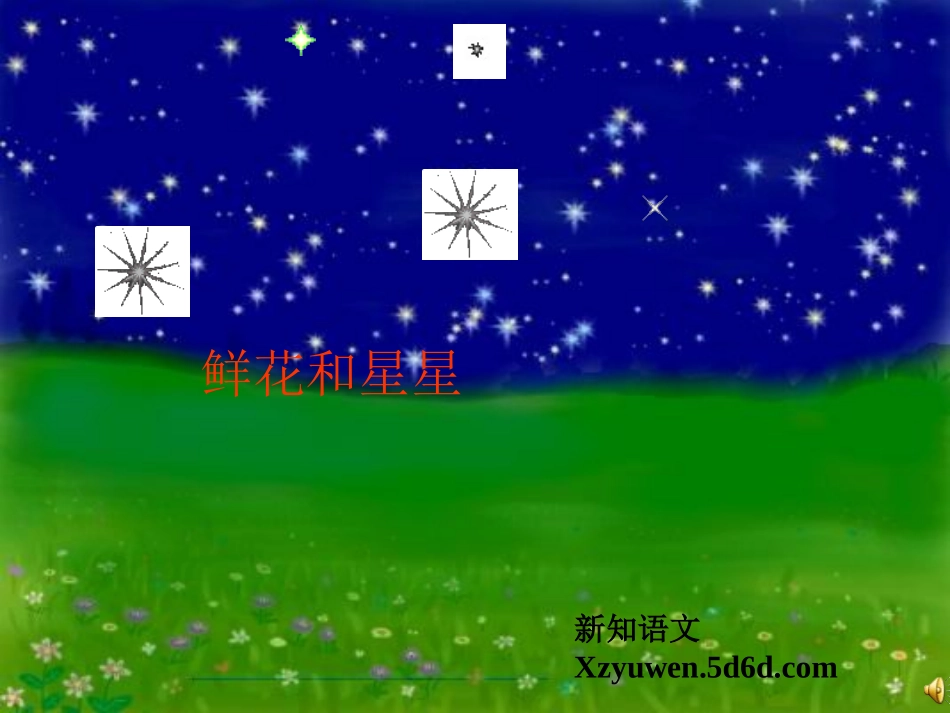 14鲜花和星星-(2)_第1页