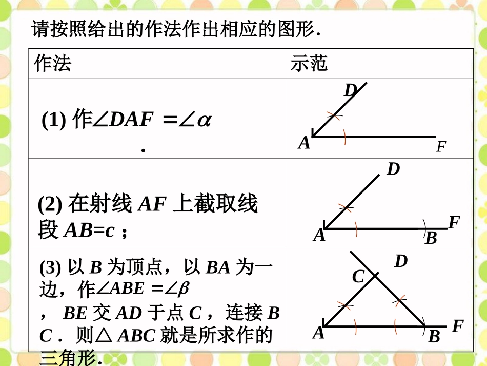 做一做-三角形尺规作图_第2页