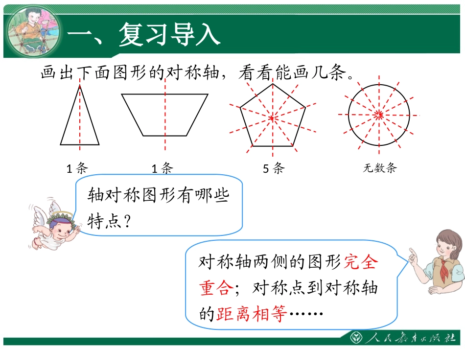人教2011版小学数学四年级《轴对称》_第2页
