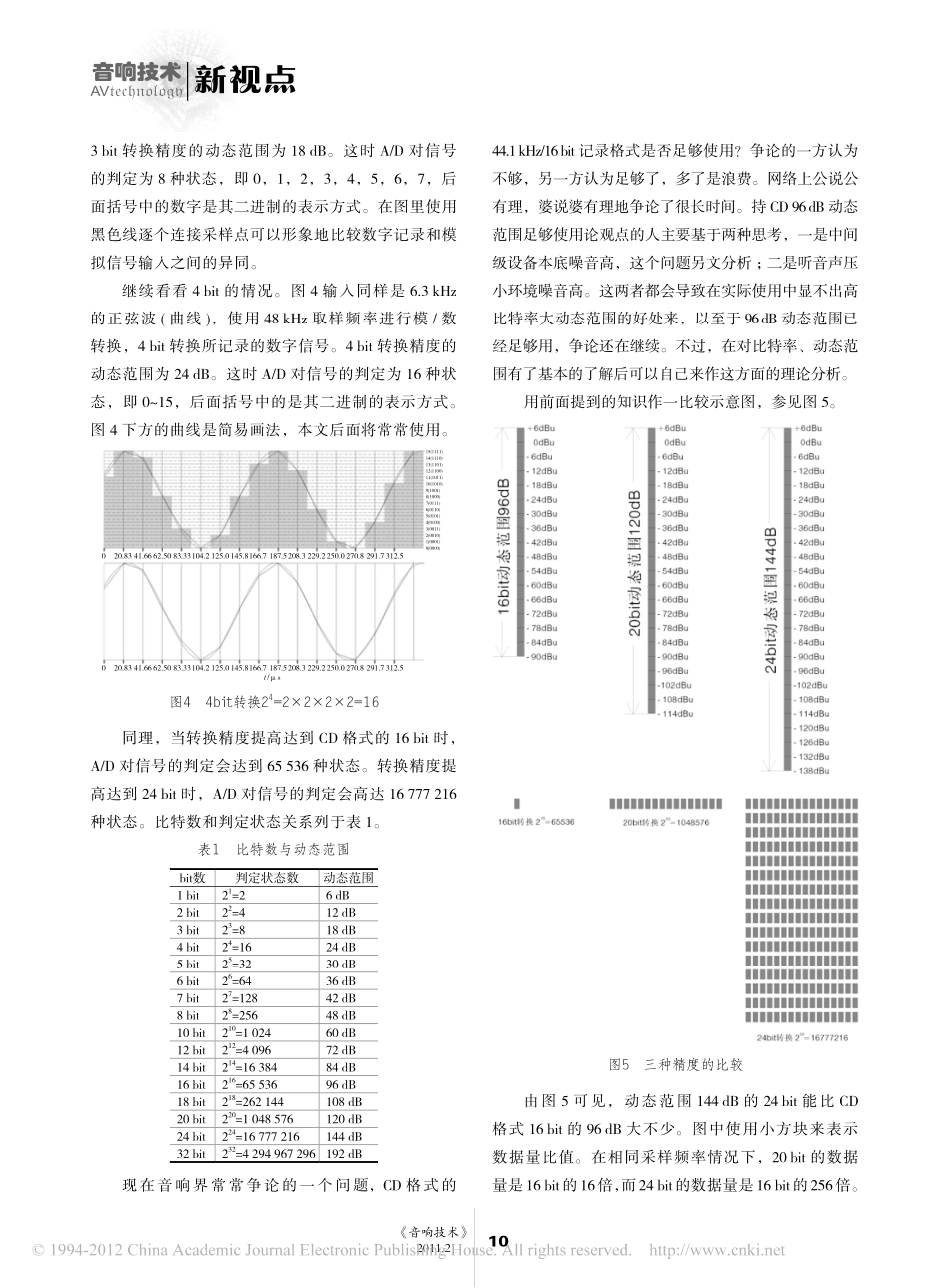 音频模拟数字转换解析_谈对奈奎斯特采样定理的疑问_严冬平_第2页