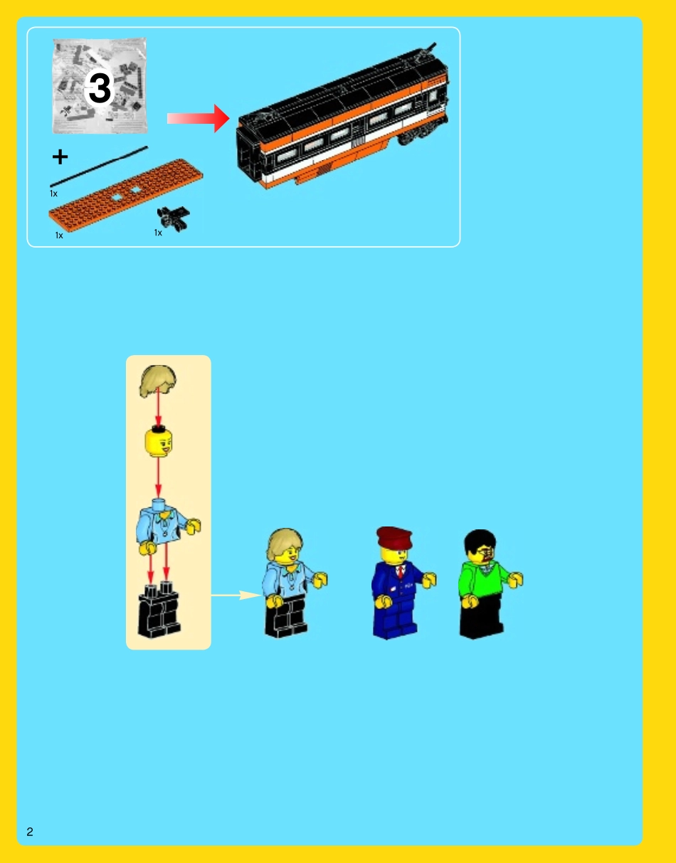 乐高 LEGO 10233 A版 地平线快车3-3_第2页