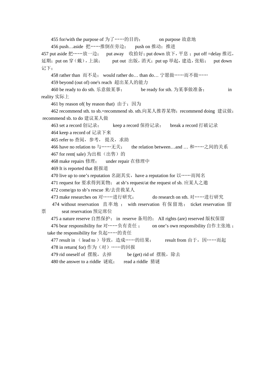 高考高频词组11_第2页