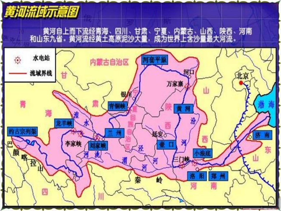 在母亲的怀抱里第一课时伟大的母亲河_第3页