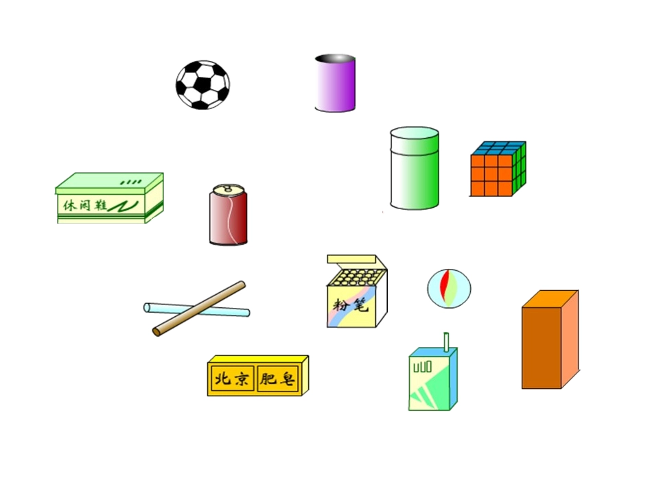 小学数学人教2011课标版一年级认识图形(一).认识立体图形_第3页