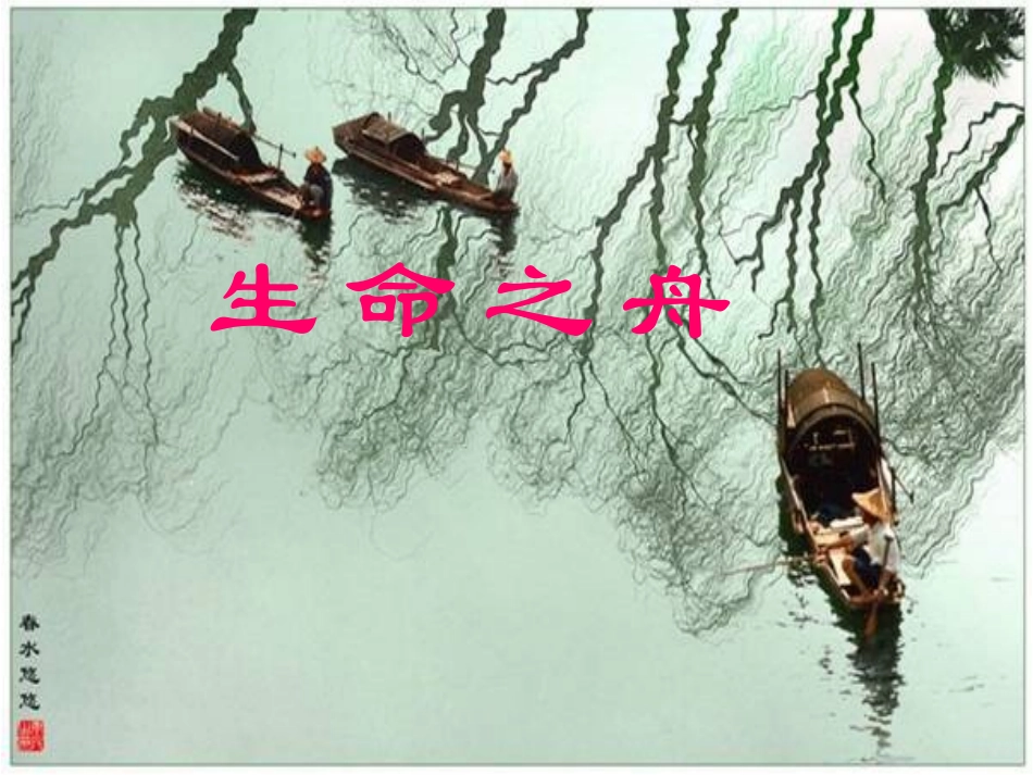 《生命之舟》教学课件_第3页