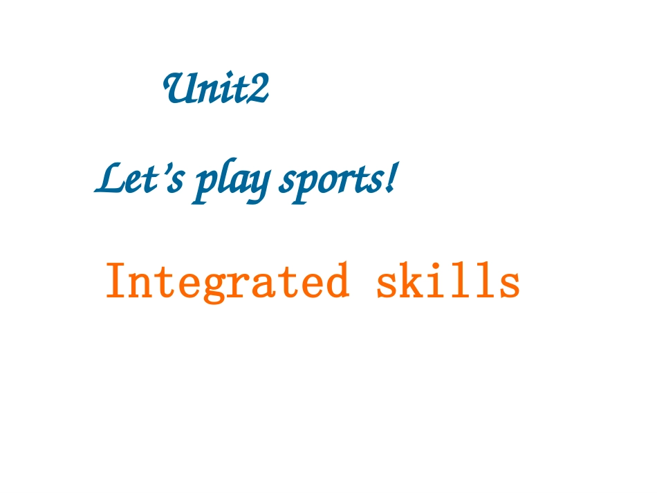7AUnit2Integratedskills_第1页