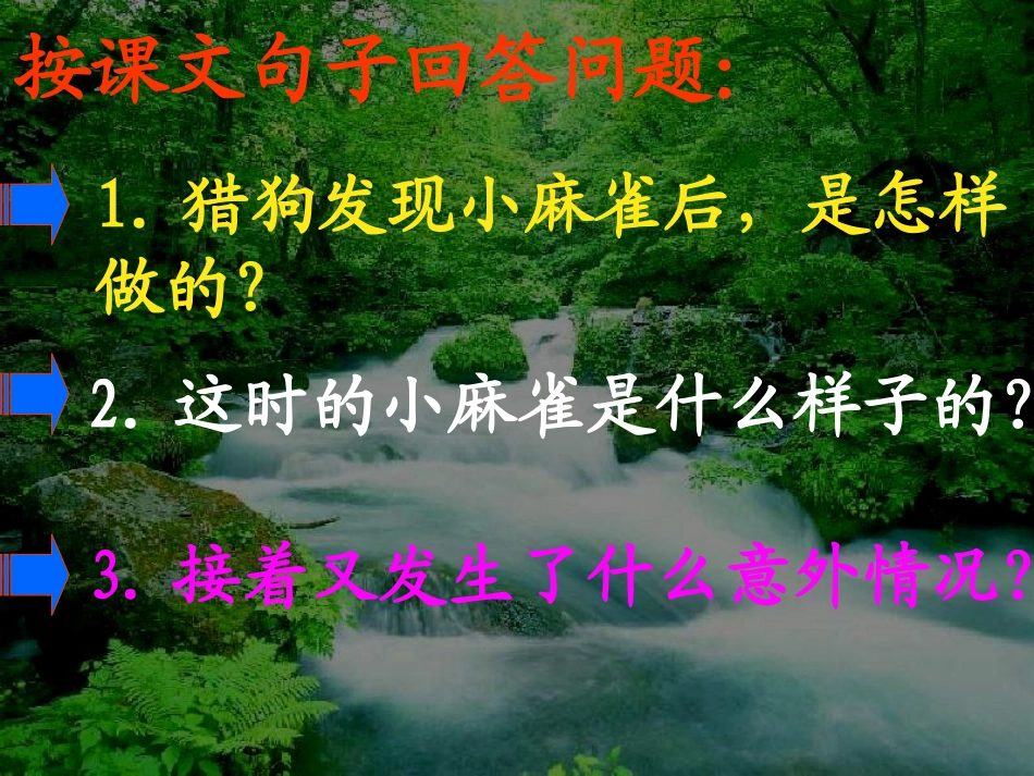 (北京版)四年级语文上册课件-麻雀-3_第3页