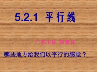 5.2.1平行线.2.1-平行线2