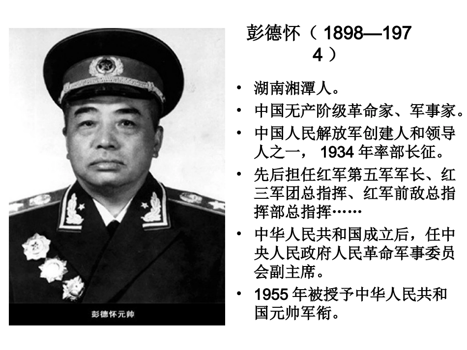 《彭德怀和他的大黑骡子》第一二课时_第2页