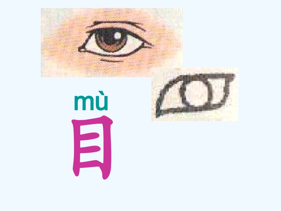 (部编)人教2011课标版一年级上册口--耳---目.2-口耳目_第3页