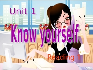 9AUnit1KnowyourselfReading