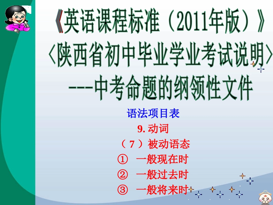 被动语态讲解微课程_第2页