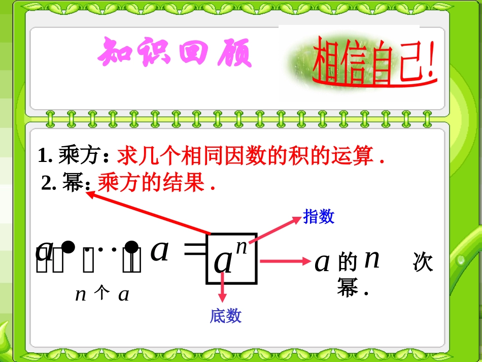 《同底数幂的乘法》PPT课件_第2页