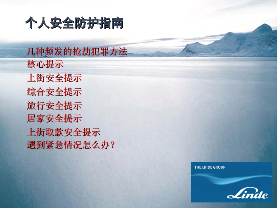 个人安全防护指南_第2页