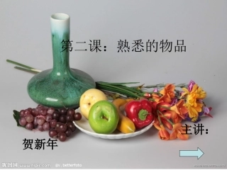 苏少版七年级身边的物品