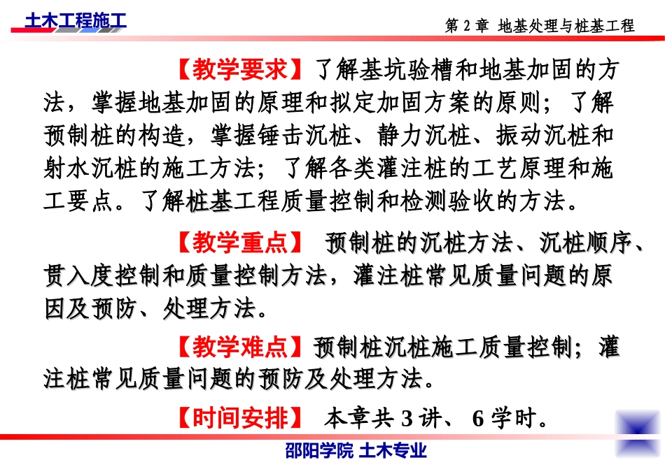 土木工程施工讲义第4讲土木工程施工技术全攻略(入门级)邵阳学院__杨宗耀_第2页